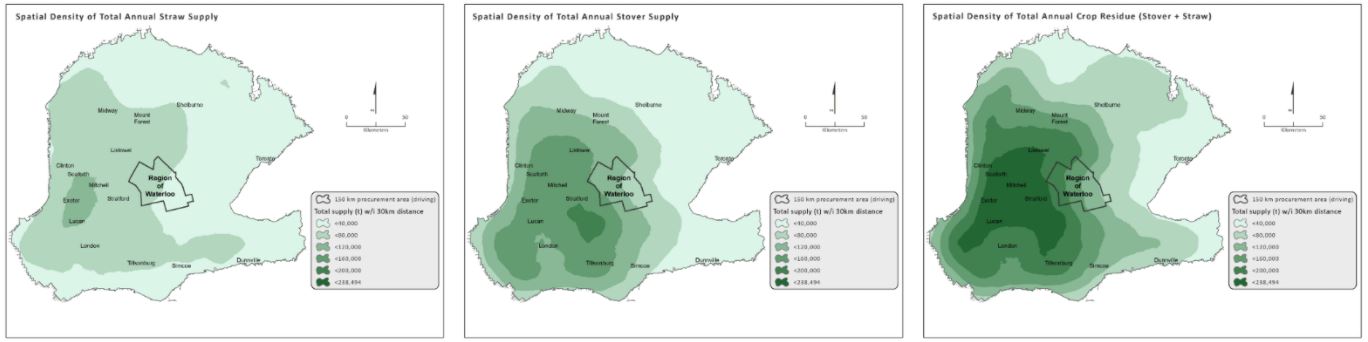 Figure 2: Example biomass density maps