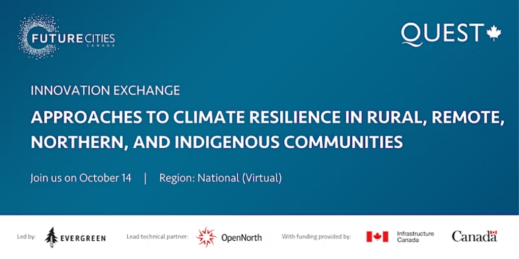 Approaches to Climate Resilience in Rural, Remote, Northern, and Indigenous Communities
