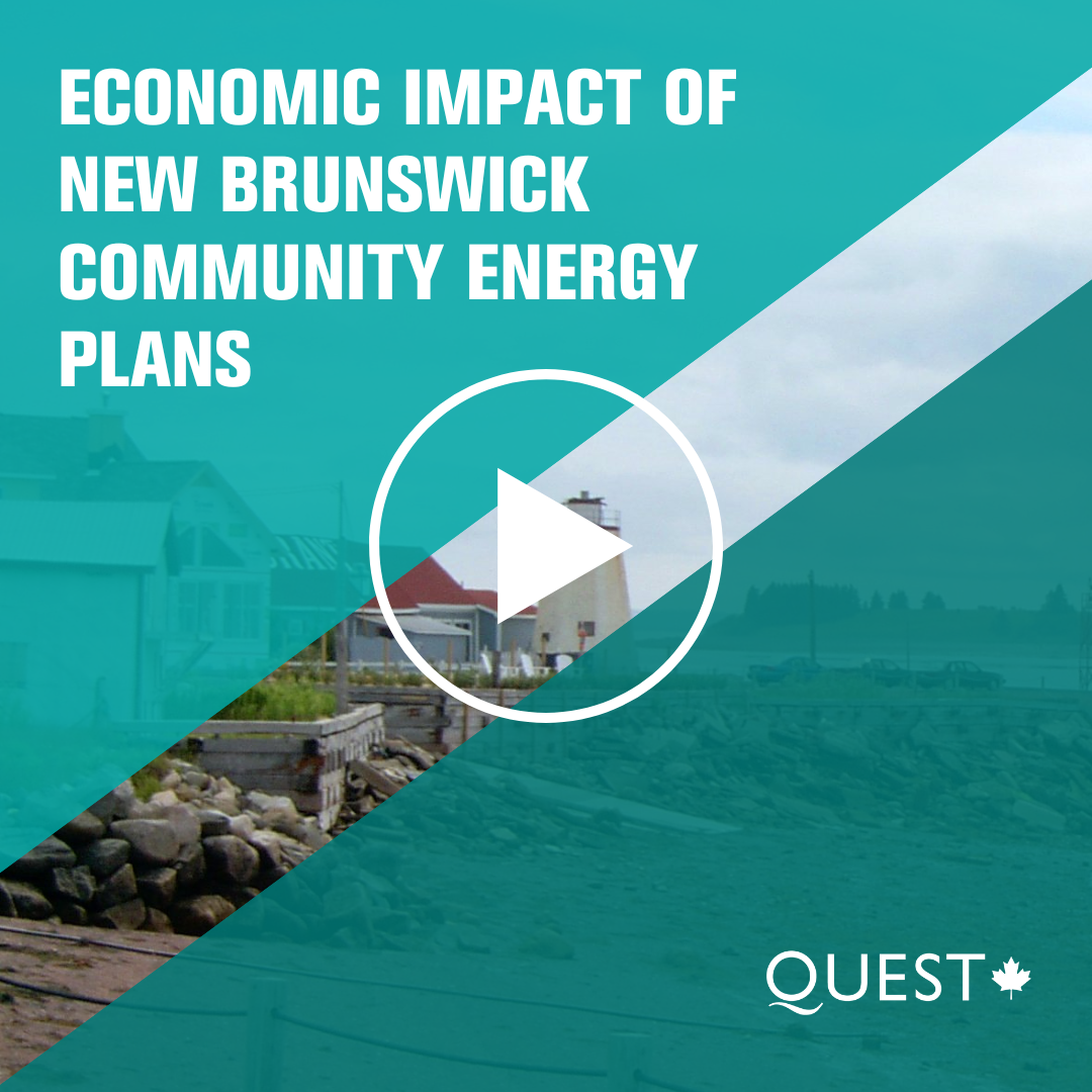 NB-PEI Municipal Working Group Meeting: Economic Impact of New Brunswick Community Energy Plans