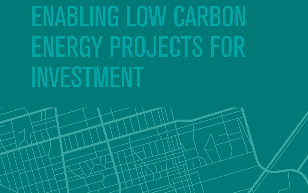 Enabling Low-Carbon Energy Projects for Investment