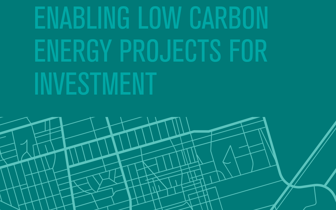 Enabling Low-Carbon Energy Projects for Investments