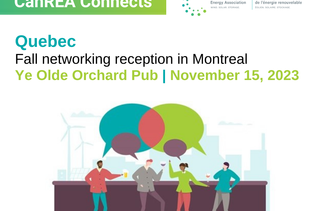 CanREA Connects—Quebec (fall networking reception)