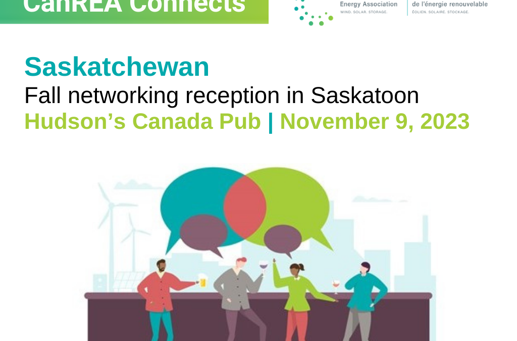 CanREA Connects—Saskatchewan (fall networking reception)