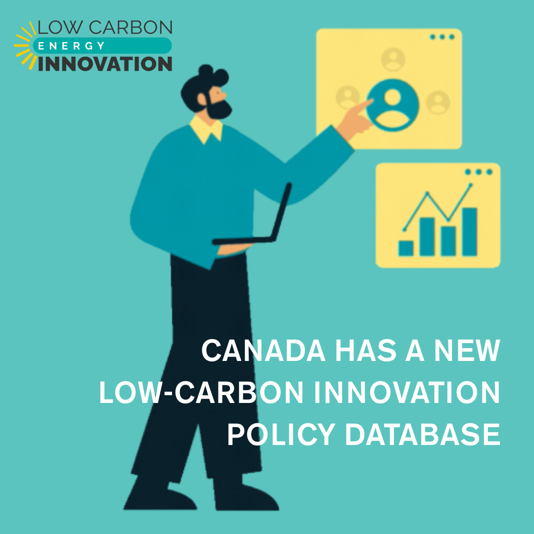 Canada’s Low-Carbon Energy Innovation Policy Database