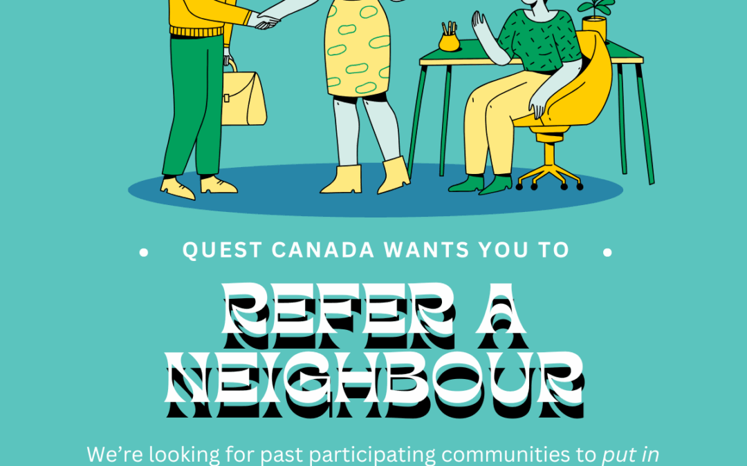 Past participant in the NCA? Please Refer-a-Neighbour to our Program!